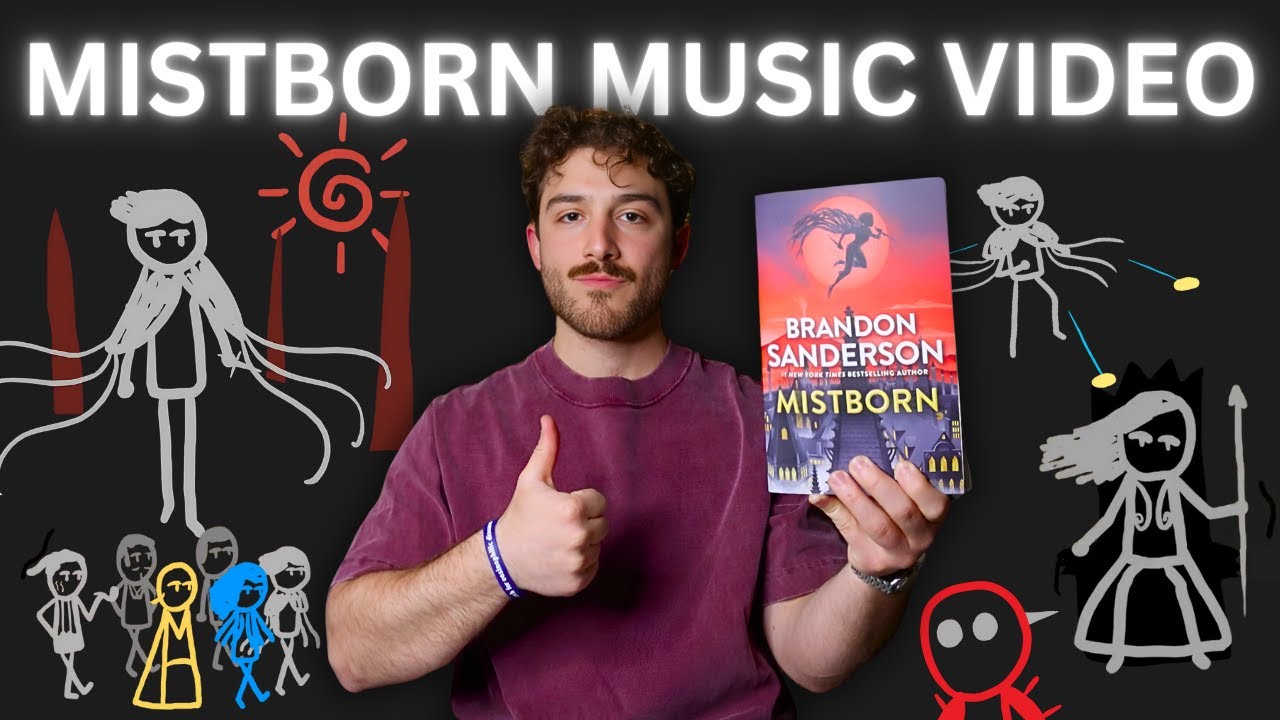 I Made a Music Video about Mistborn 📚 *Book 1 Summary*
