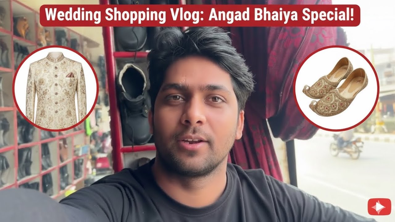 Vlog 47 // Angad bhaiya ka shadi ki shopping ￼