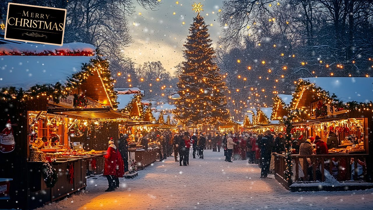 GENTLE CHRISTMAS MUSIC ✨ Cozy Holiday Ambience 🌙 Stress Relief, Deep Calm & Restful Sleep