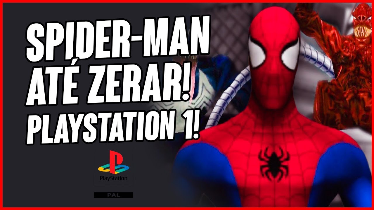 Spider-Man (PS1) ATÉ ZERAR!