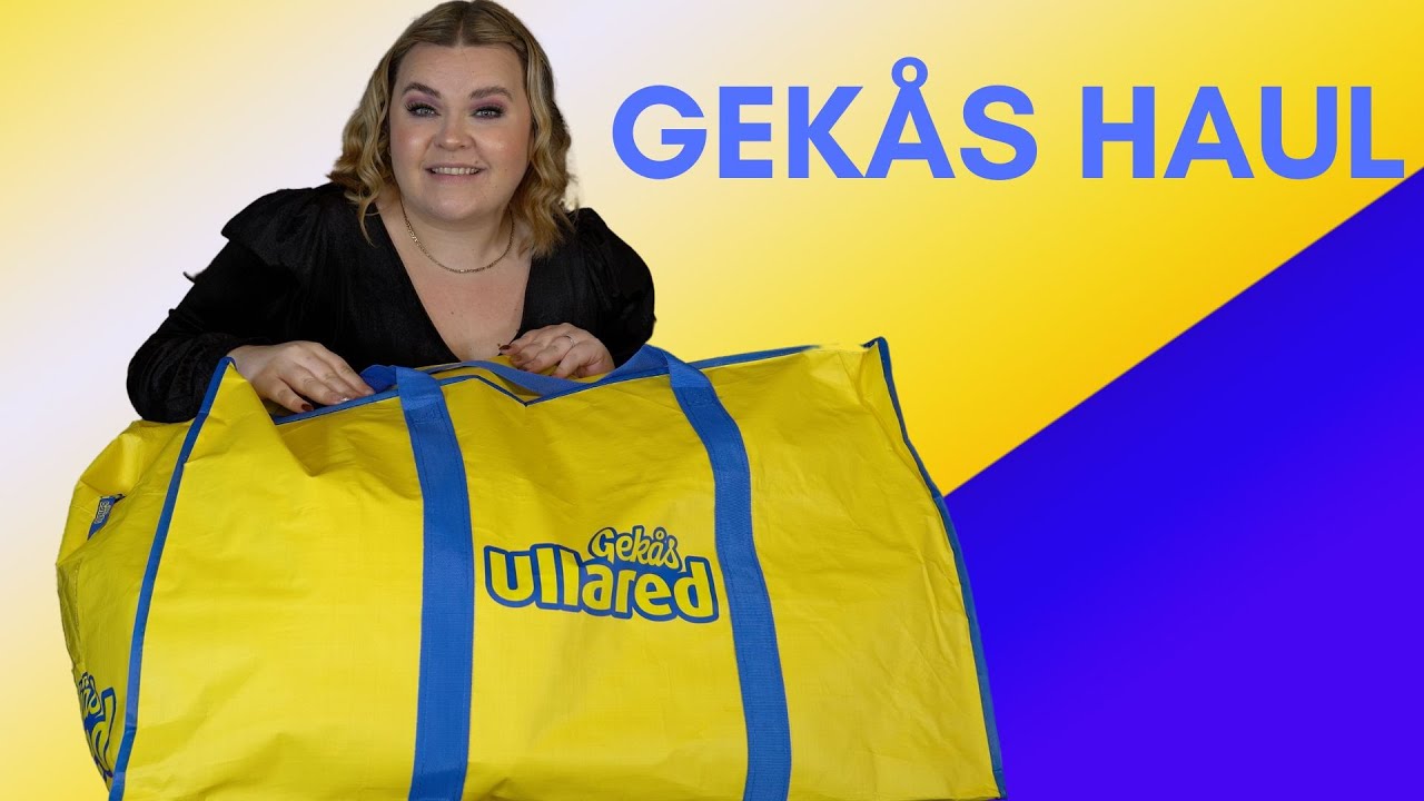 HAUL FRÅN GEKÅS ULLARED (Aldrig handlat så mycket innan!)