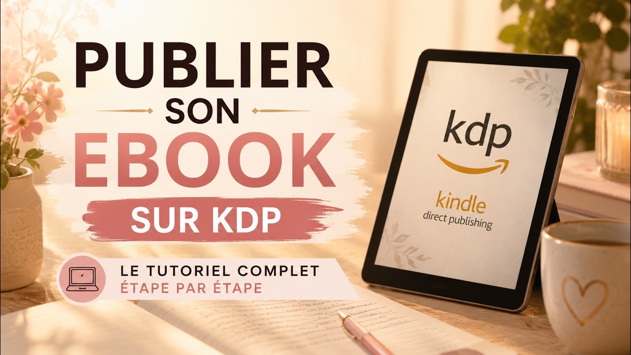 Comment publier votre livre sur Amazon KDP (tutoriel simple et rapide)