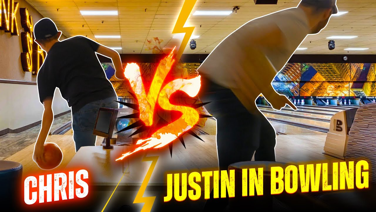 VLOG - Justin Vs Chris in Bowling