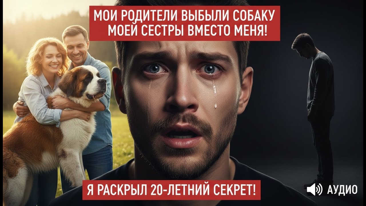 Родители выбрали собаку сестры вместо меня… Я раскрыл 20-летнюю тайну семьи