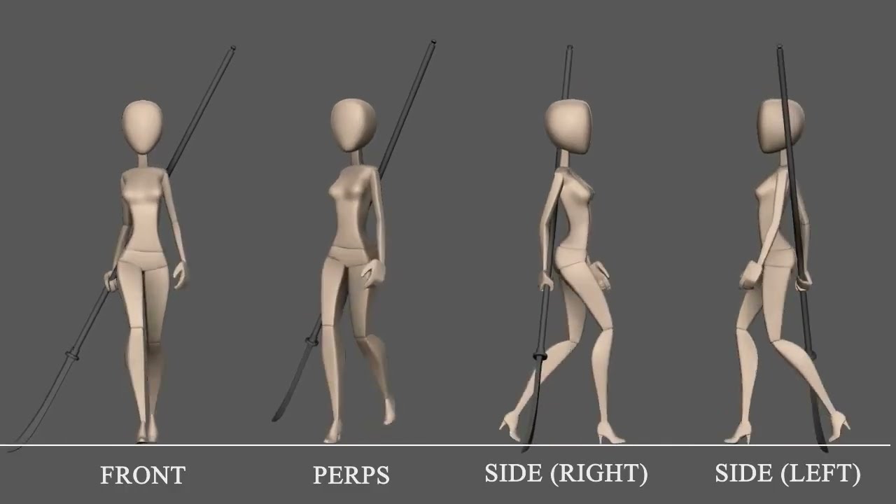 Female Walk Cycle
