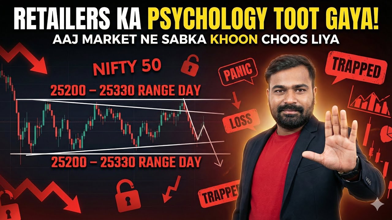 Aaj kis kis ne loss book kiya hai ? Aapka demat green rha ya red ?