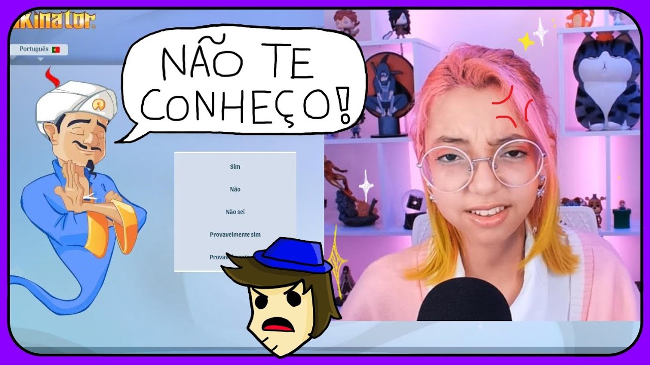 AKINATOR CONHECE A FAMILIA DA MELZINHA?