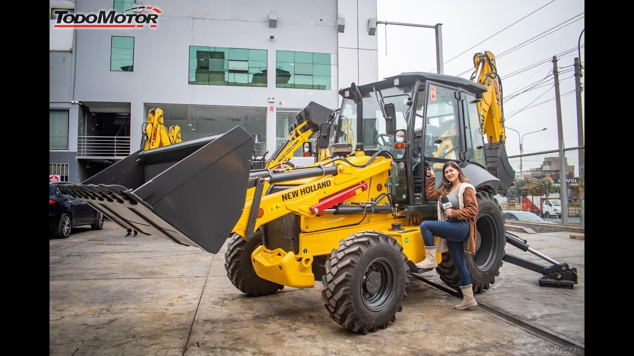 Retroexcavadora New Holland B80C en Perú