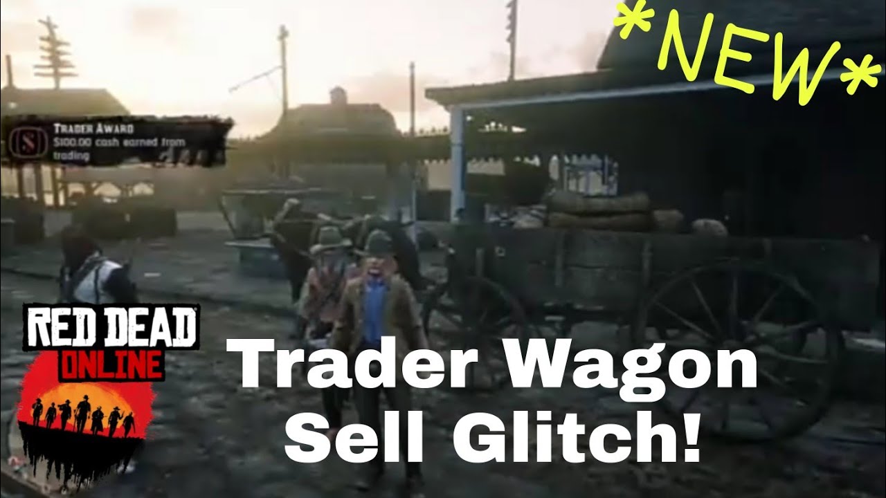*NEW* TRADER WAGON SELL GLITCH IN RED DEAD ONLINE! (RED DEAD REDEMPTION 2)