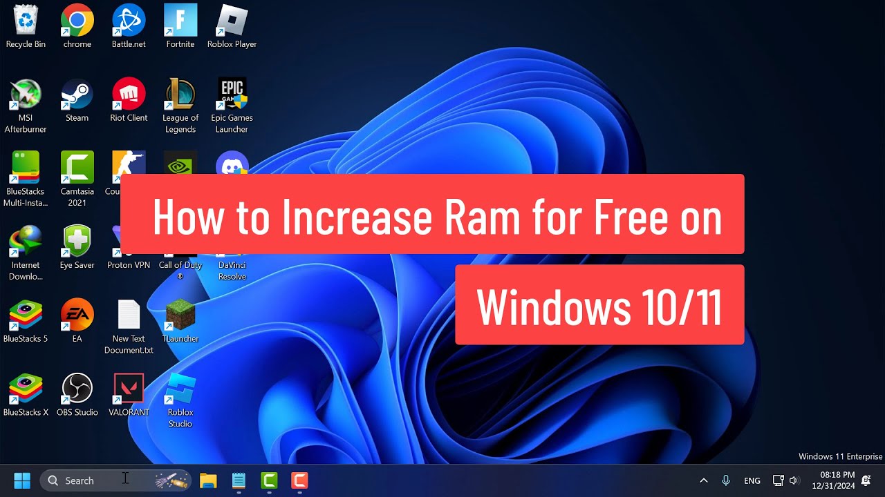 RAM Boost! 🚀 How to Increase Virtual Memory on Windows 10/11 (2025)