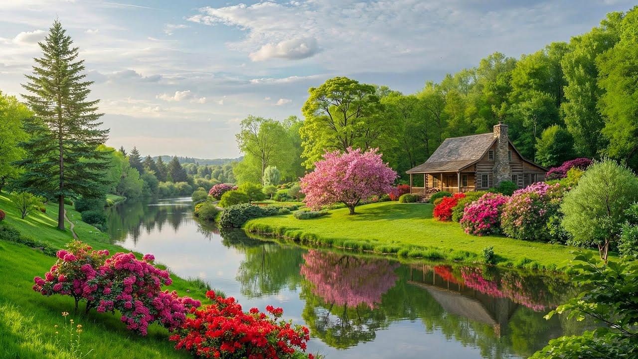 Нежная музыка успокаивает нервную систему и освежает душу 🌿