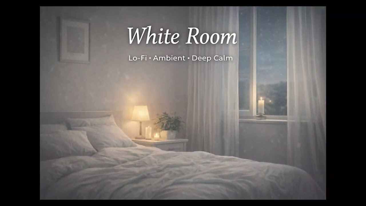 🤍🕯️ White Room — Lofi · Ambient · Deep Calm