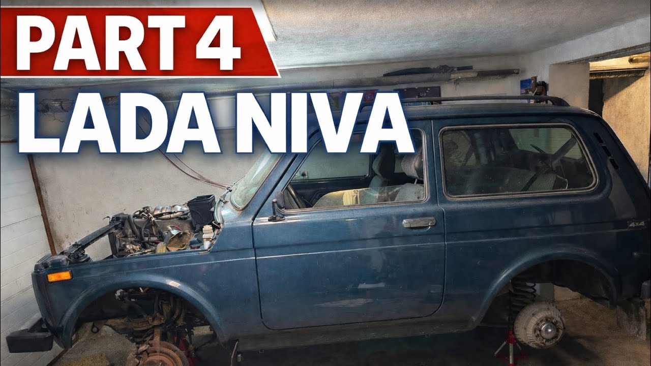 Lada Niva 4x41.7i / Part4 / Nové tlumiče a pružiny 💪