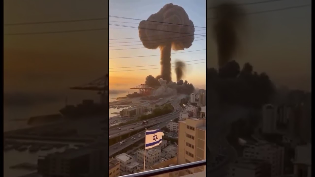 Israel Under Fire. 🇮🇱🔥 #breakingnews #military #droneattack #geopolitics