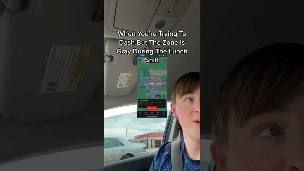 When You Can&rsquo;t Dash During The Lunch Shift&hellip; #shorts #doordash #doordashdriver