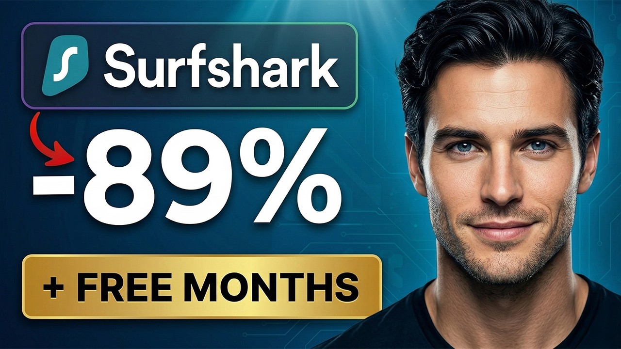 Surfshark Coupon Code 2026 | 89% OFF + Free Bonus Months