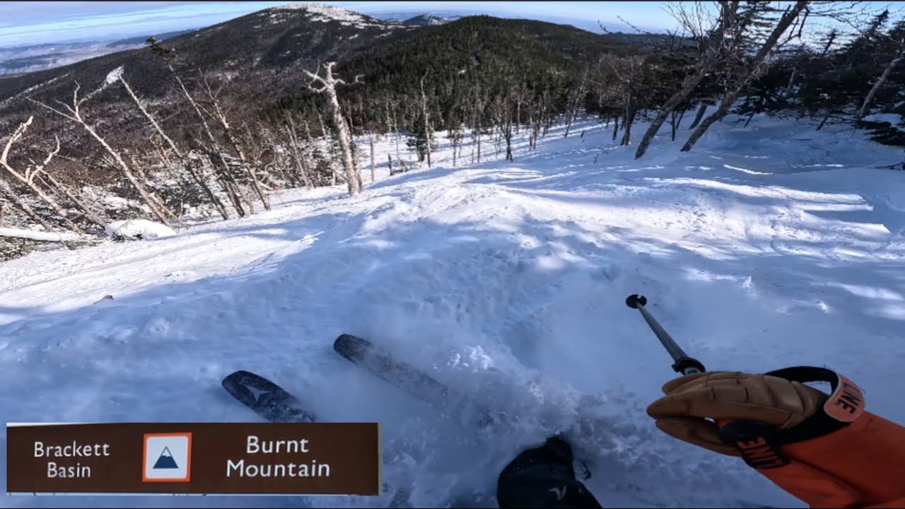 Skiing Brackett Basin at Sugarloaf. 2/19/25 || Maine/NH ski trip 2025