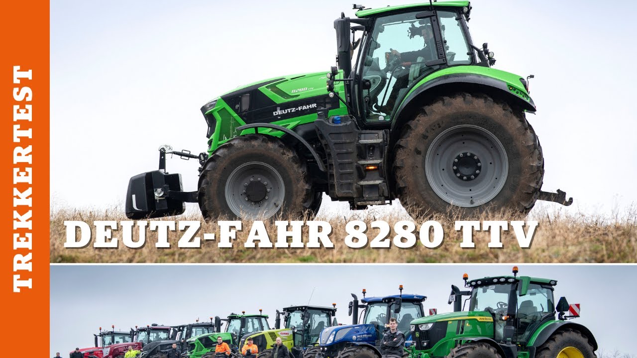Trekkertest: Deutz-Fahr 8280 TTV