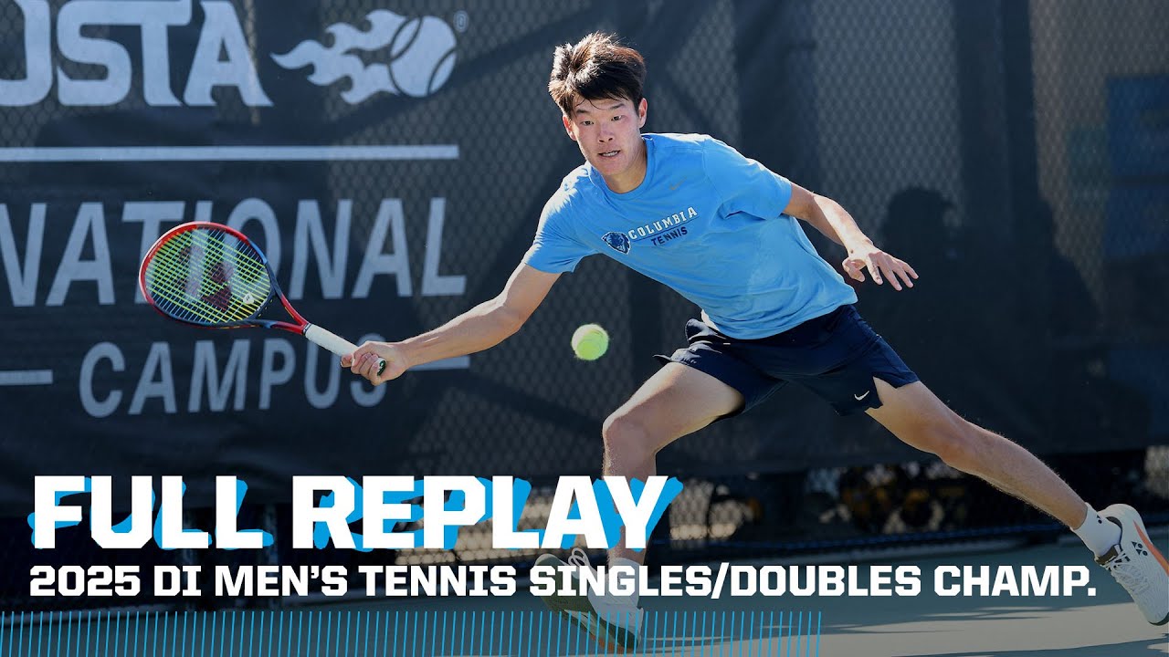 2025 NCAA DI men's tennis singles and doubles championship | FULL REPLAY