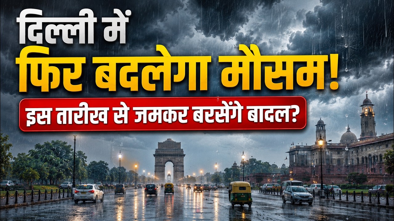 Weather update: The countdown to heavy rain has begun? A big warning from the Meteorological Department...
