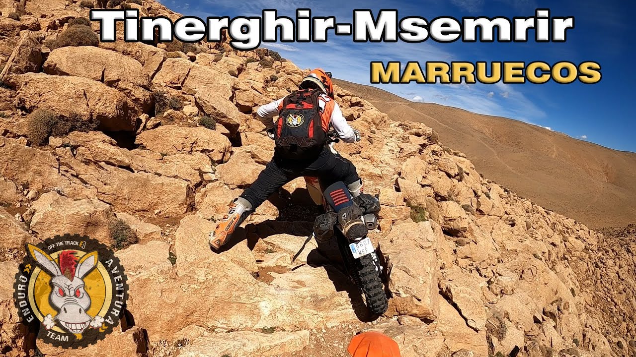 Enduro Marruecos Tinerghir Msemrir Travesia entrevalles Todr&aacute; y Dades