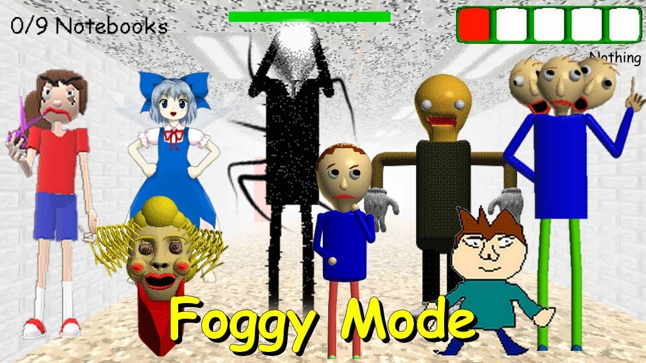 BBCCS 6:The Complicated School (Foggy Mode) - Baldi's Basics 1.3.2 decompiled mod