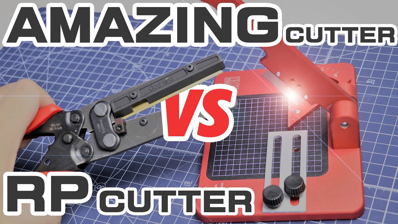 比較してみた結果・・  アメイジングカッター & RPカッター 開封&使用レビュー AMAZING CUTTER & RP CUTTER UNBOXING and REVIEW
