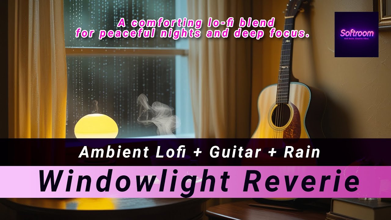 Softroom &ndash; Windowlight Reverie | Ambient Lo-fi Guitar for Warm Nights