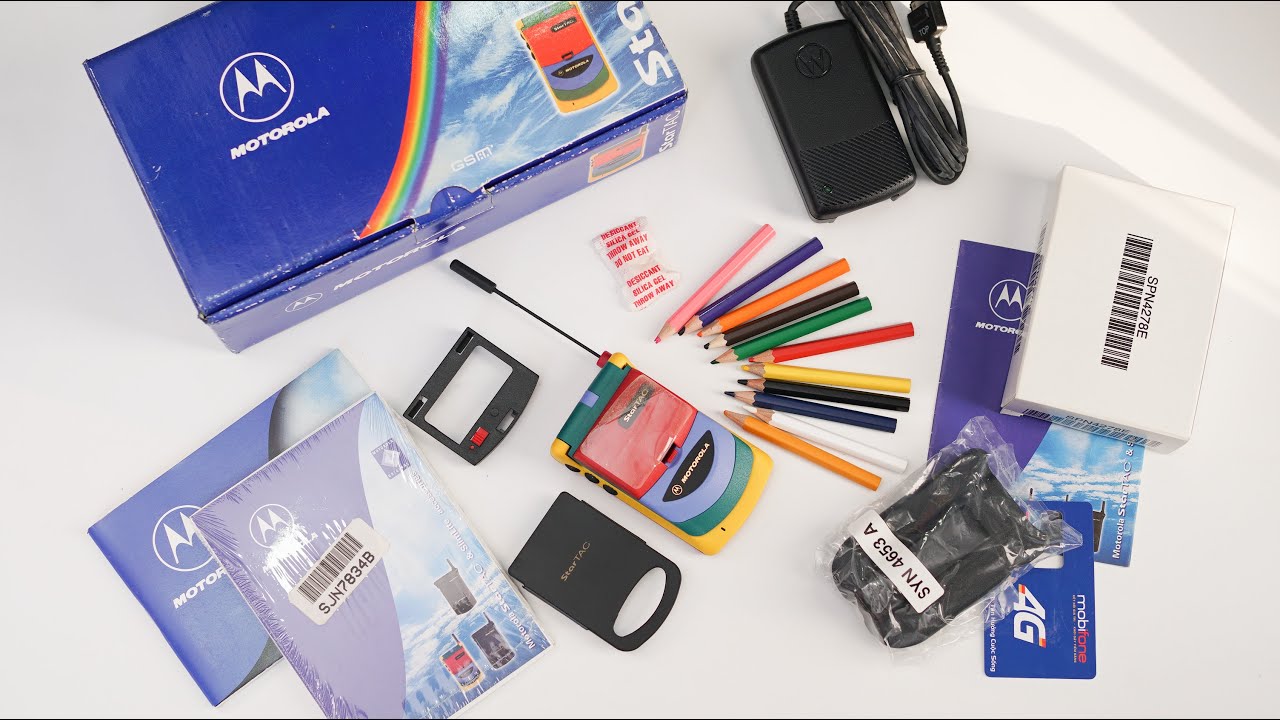 [ Mở hộp ] Motorola Startac Rainbow  1997