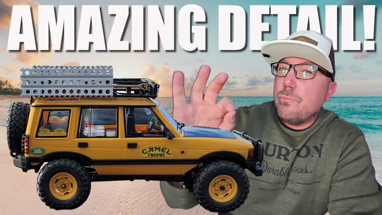 FMS Land Rover Discovery &mdash; машина в масштабе 1/24 с потрясающей детализацией и производительностью.