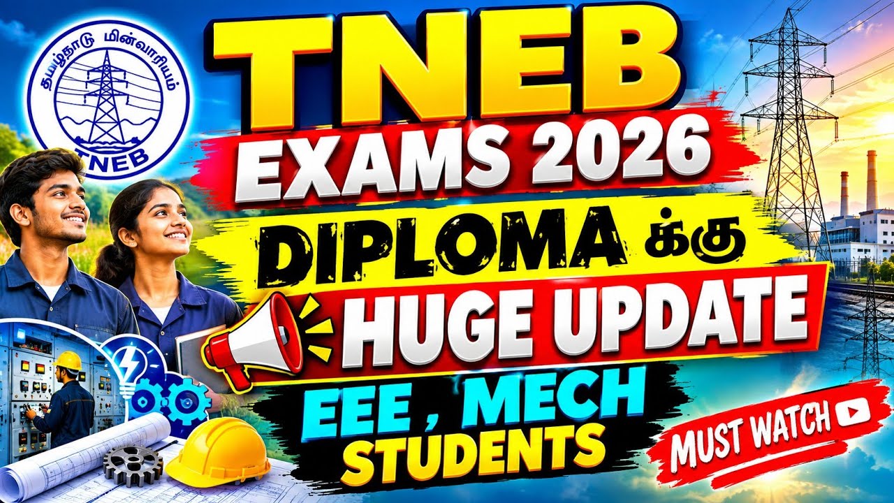 HUGE UPDATE for DIPLOMA Holders at TNEB | TNEB NOTIFICATION | TNEB RECRUITMENT #tneb #viralvideo ...