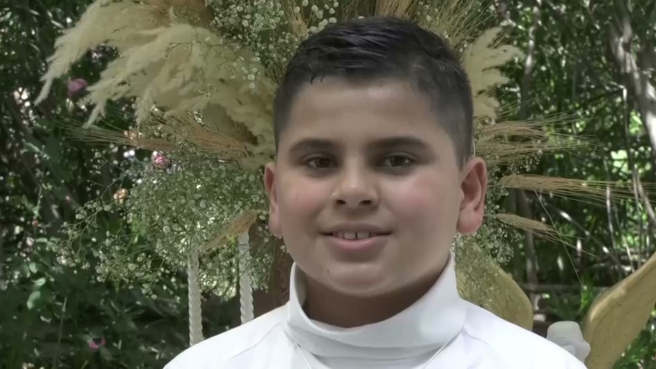 Nabil's first communion