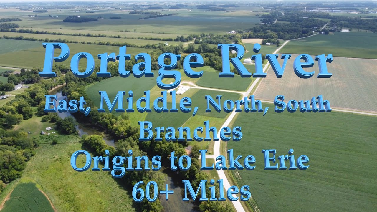 Portage River Branches Aerial  ( PTXVI )