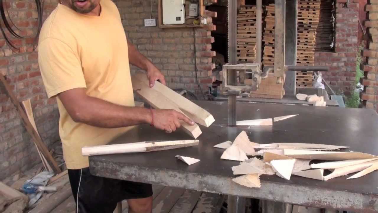 How a cricket bat is made in India