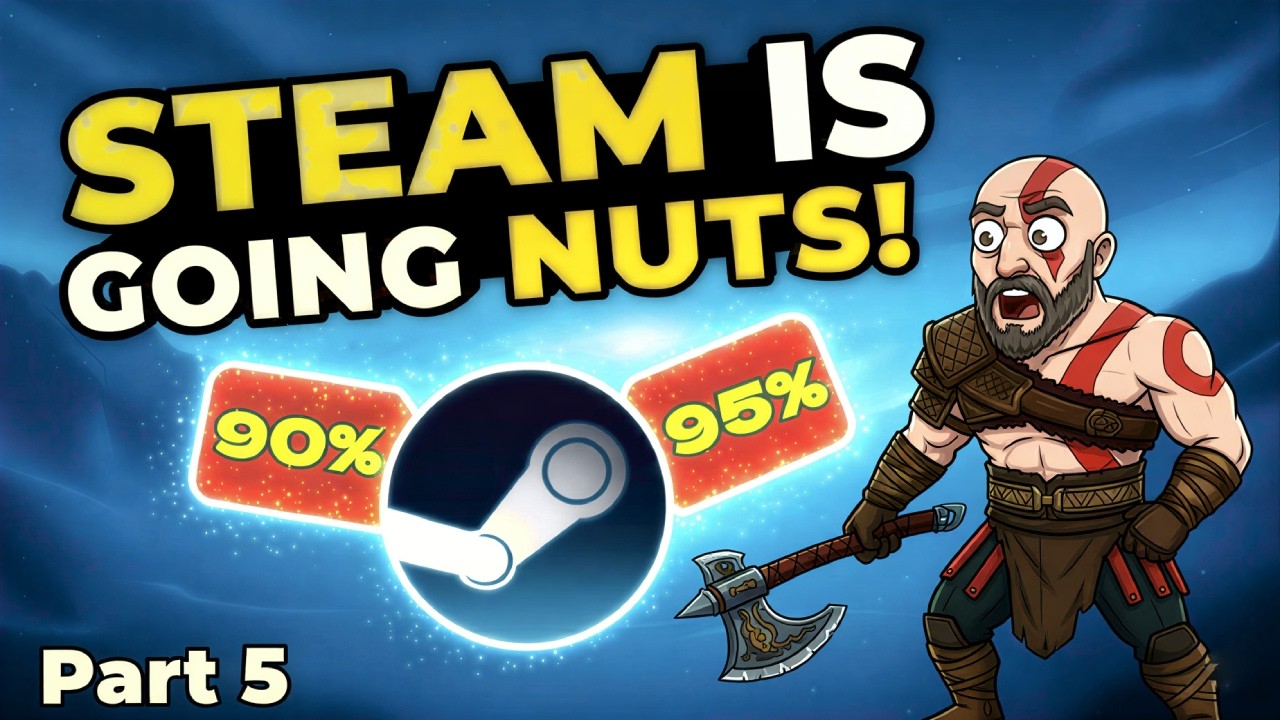 Огромная распродажа игр в Steam на этой неделе! Скидки до 94% прямо сейчас! 🔥