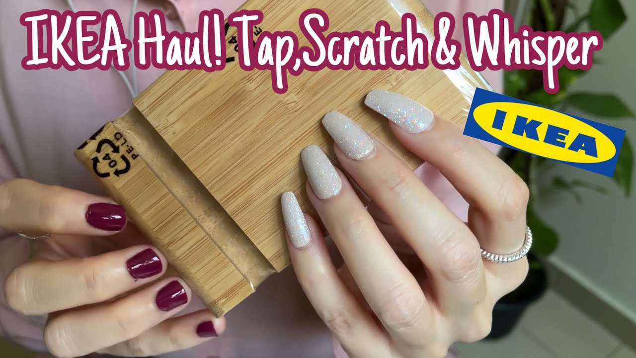 ASMR * IKEA Haul! * Tapping, Scratching & Crinkles * Whispering * ASMRVilla