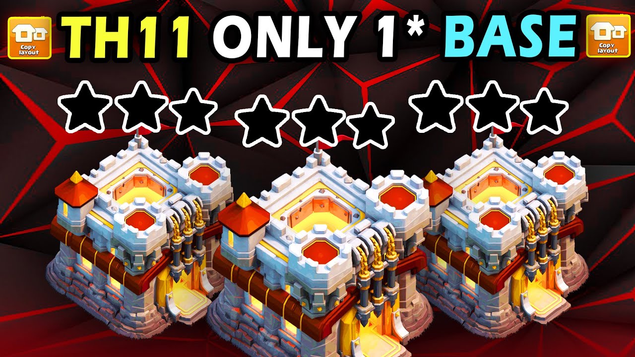 Best TH11 Base for War/CWL/Trophy 2024 Town Hall 11 Base STRONGEST TH 11 BASE 2024 COPY LATEST LINK
