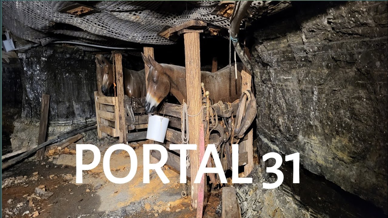 Into the underground of a ABANDONED coal mine/Portal 31 Coal Mine and Tour