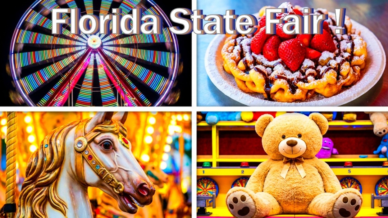 🔴Live Stream: Florida State Fair. Tampa, FL. #statefair #florida #fair #fairfun #thrillrides #fun