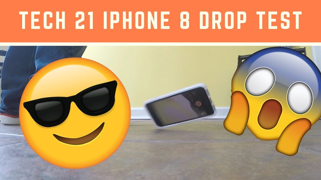 Can Tech21 iPhone 8 Cases Protect Your iPhone? Drop Test!