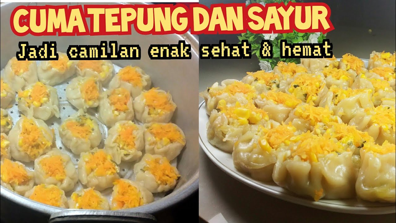 DIMSUM SAYUR LEZAT ||Delicious vegetable dimsum || Sanazkiya channel