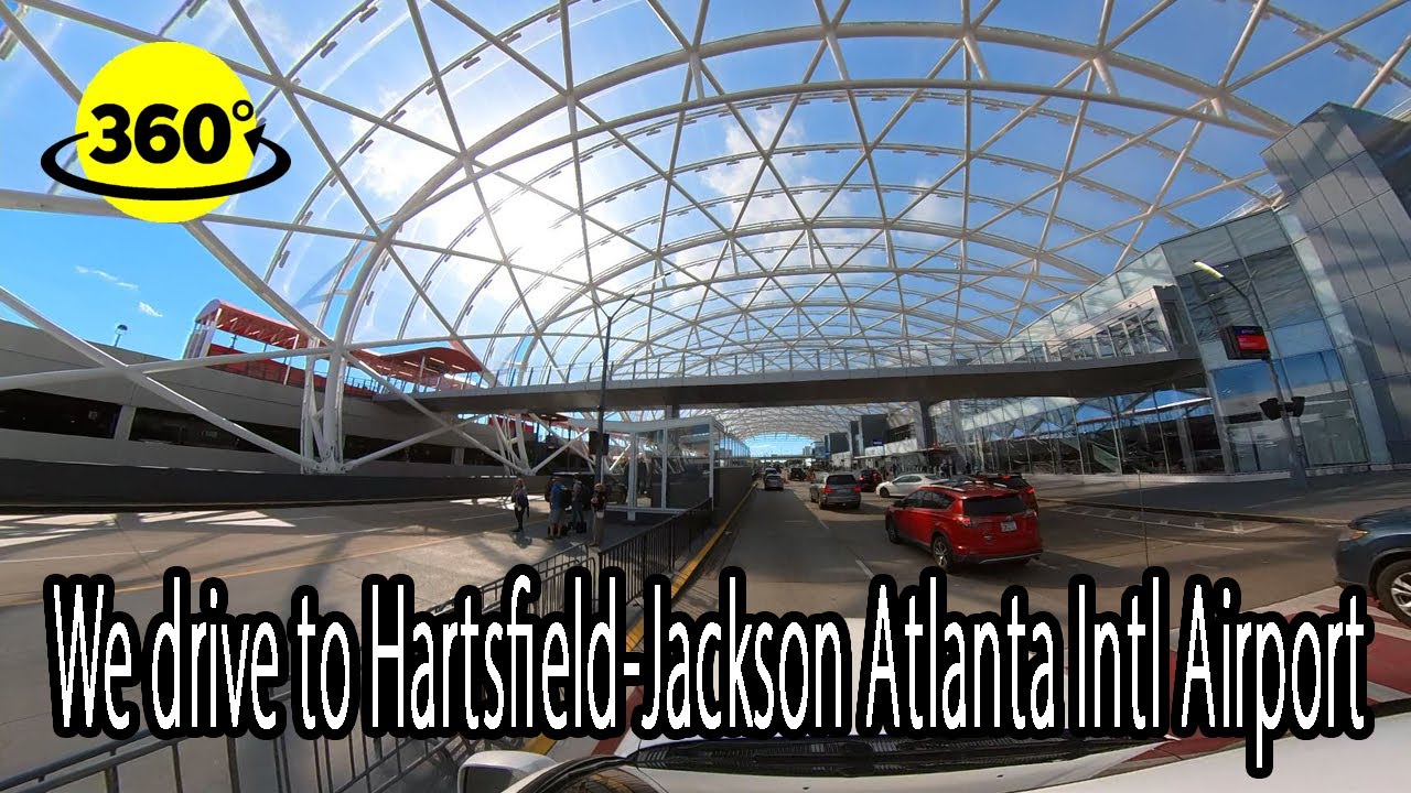 360° Video | We drive to ATL | Hartsfield-Jackson Atlanta International Airport