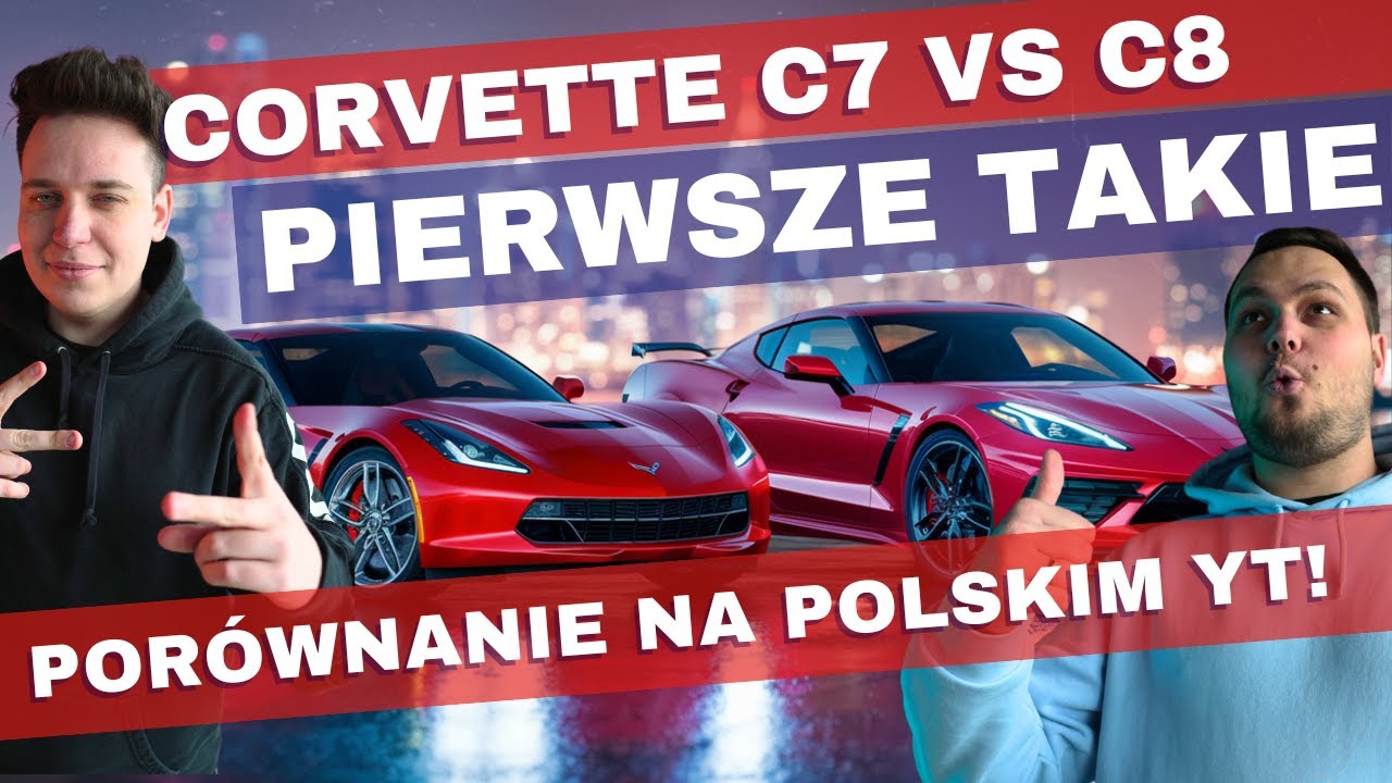 C7 czy C8? Wybierz swoją ulubioną Corvette! LibertyCar.pl