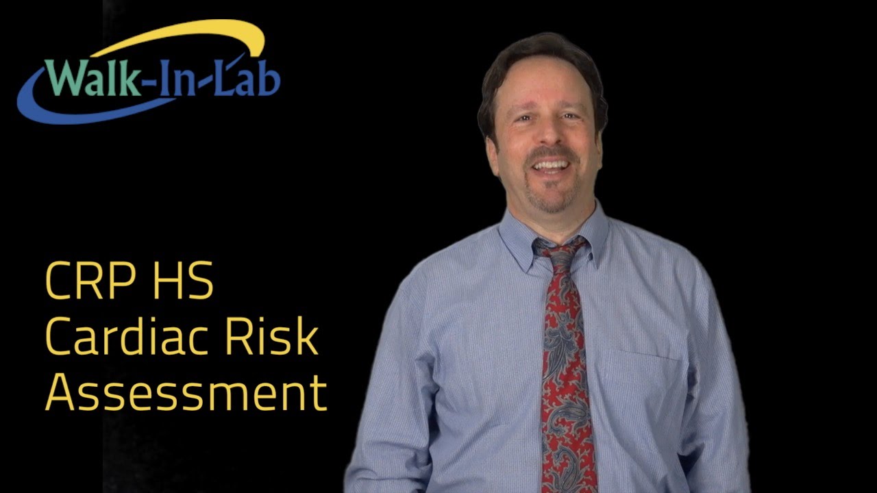 CRP High Sensitivity Cardiac Risk Assessment from Walk-in Lab