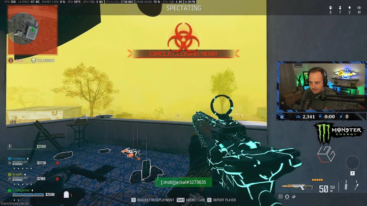 HusKerrs' Team Gets HUNTED by Biffle's God Trio in Warzone Pro Only Lobby...