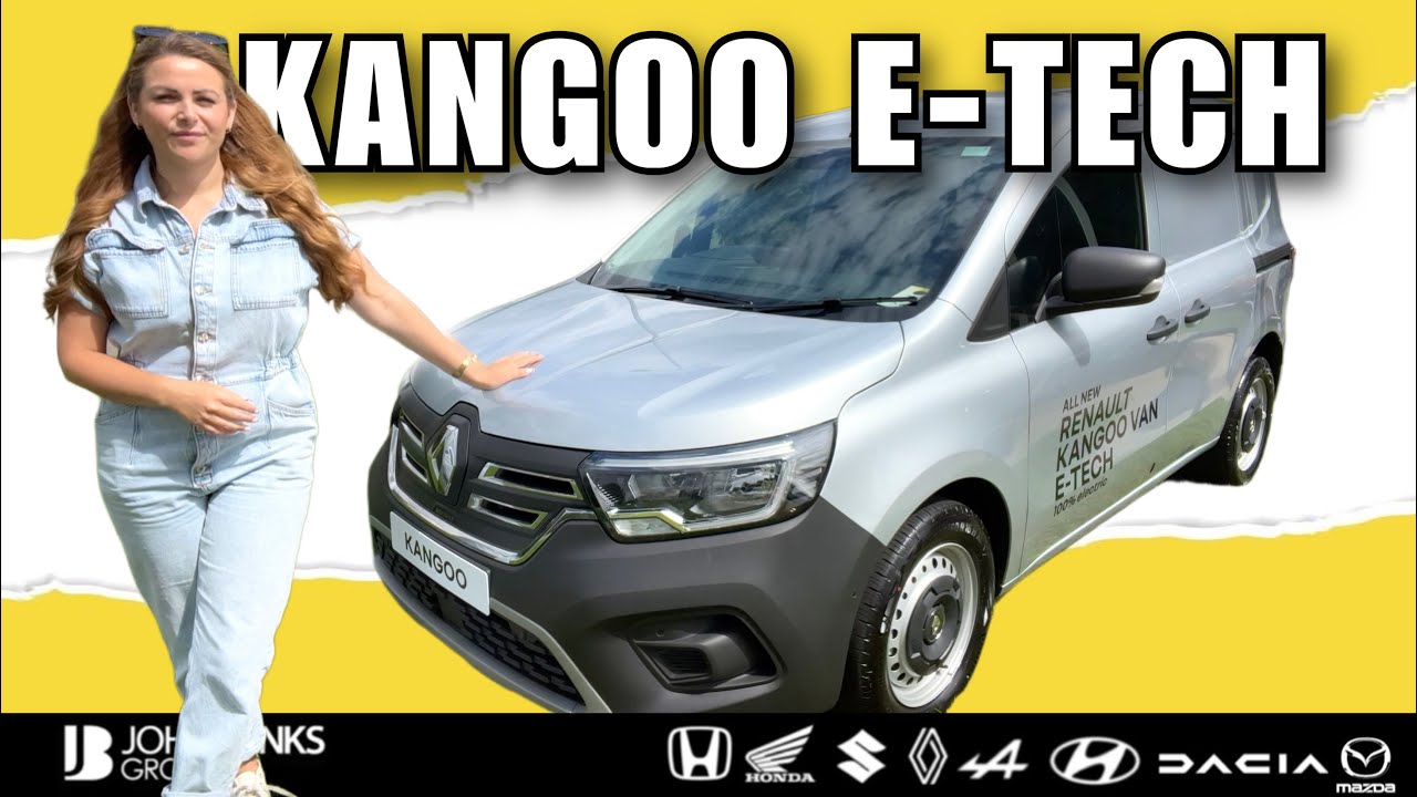 Renault Kangoo E-Tech Review | Best electric van? - Range, space & equipment