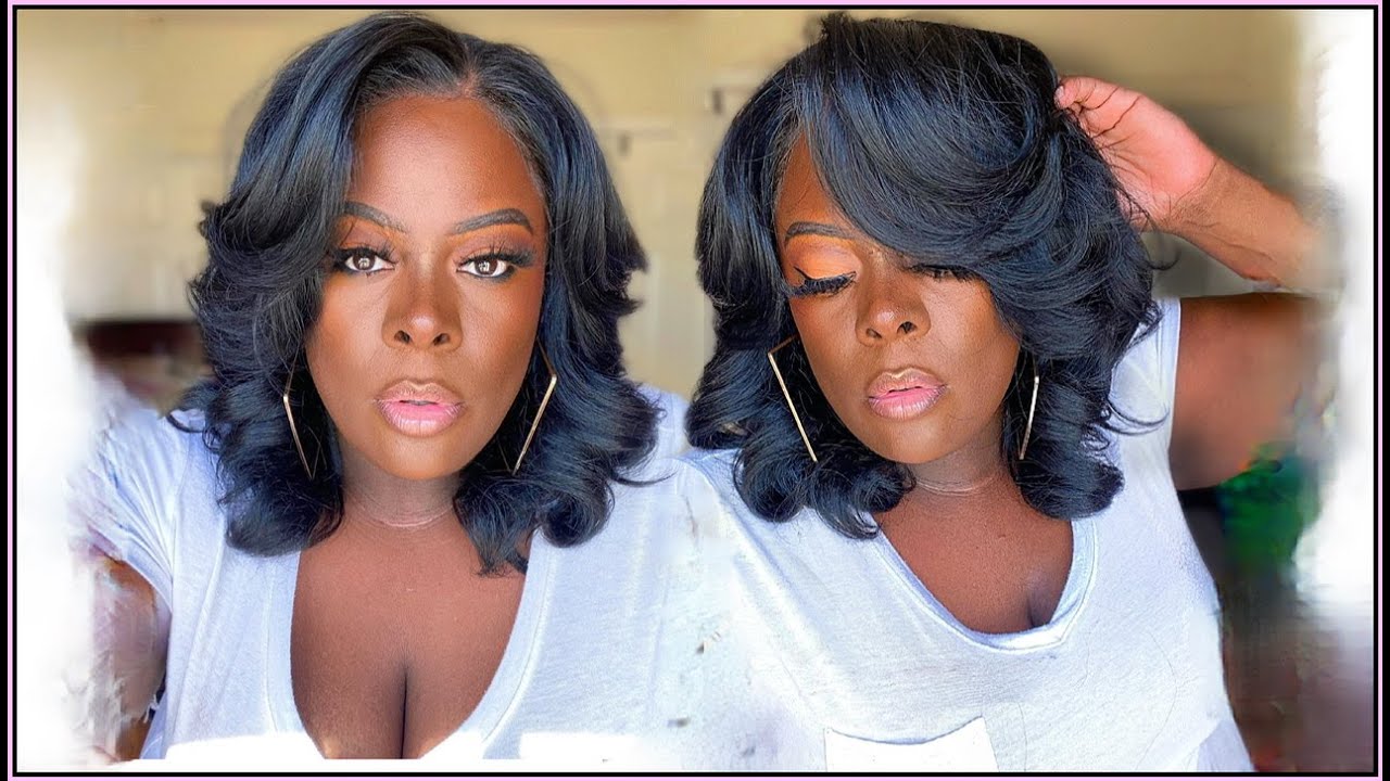 Whew! She's A Winner! 🙌🏿 || UNDER $40 Layered Bob || Natural Hairline NO Work Needed!