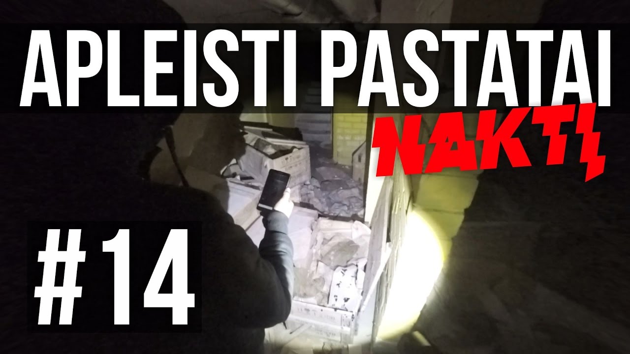 Apleisti pastatai | Naktis Vaiduoklių Mokykloje | Explorinam #14