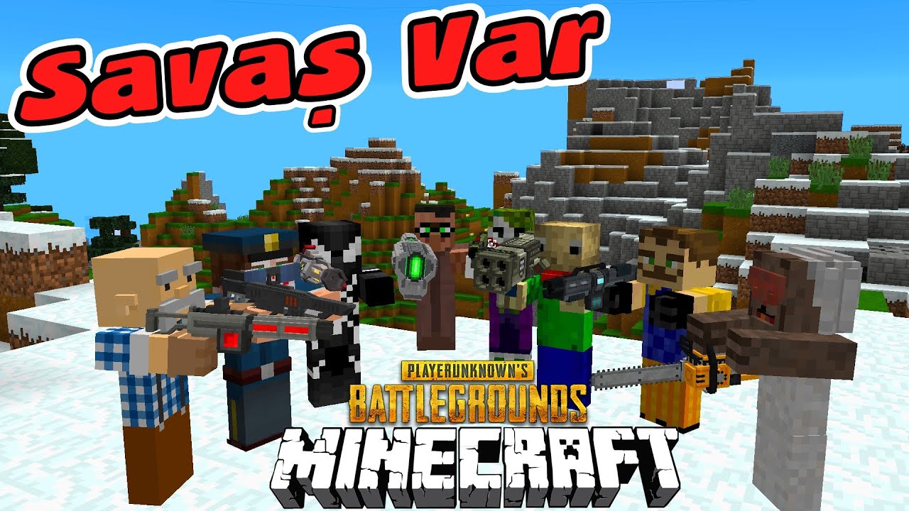 MiNECRAFT PUBG SAVAŞLARI - SuperAbuzi Minecraft