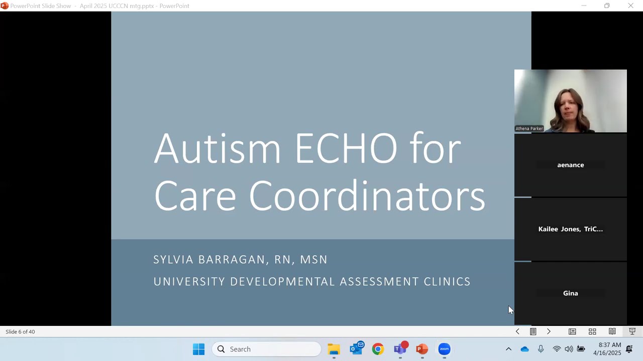 April 2025 UCCCN Meeting